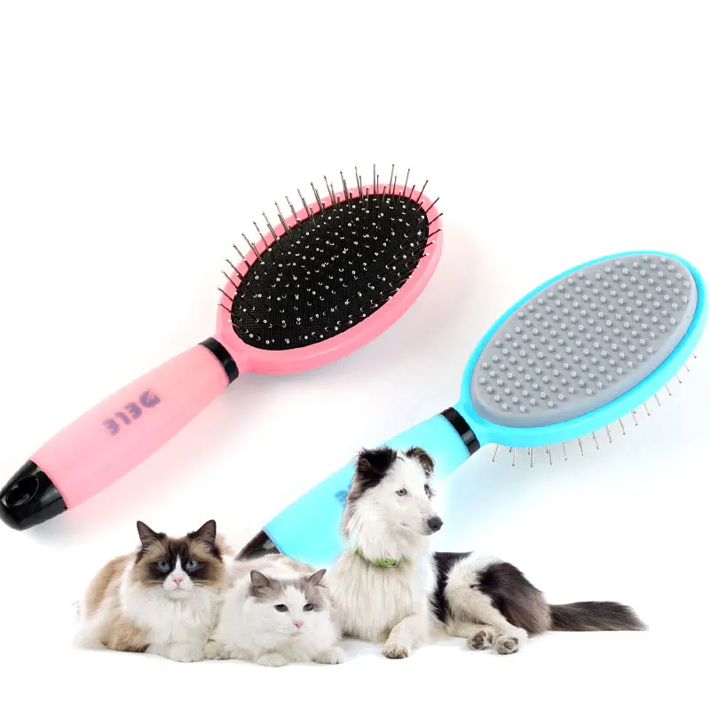 

Double-Sided Pet Sticky hair brush dog Hair Comb remove Cleaning combs for cat dogs