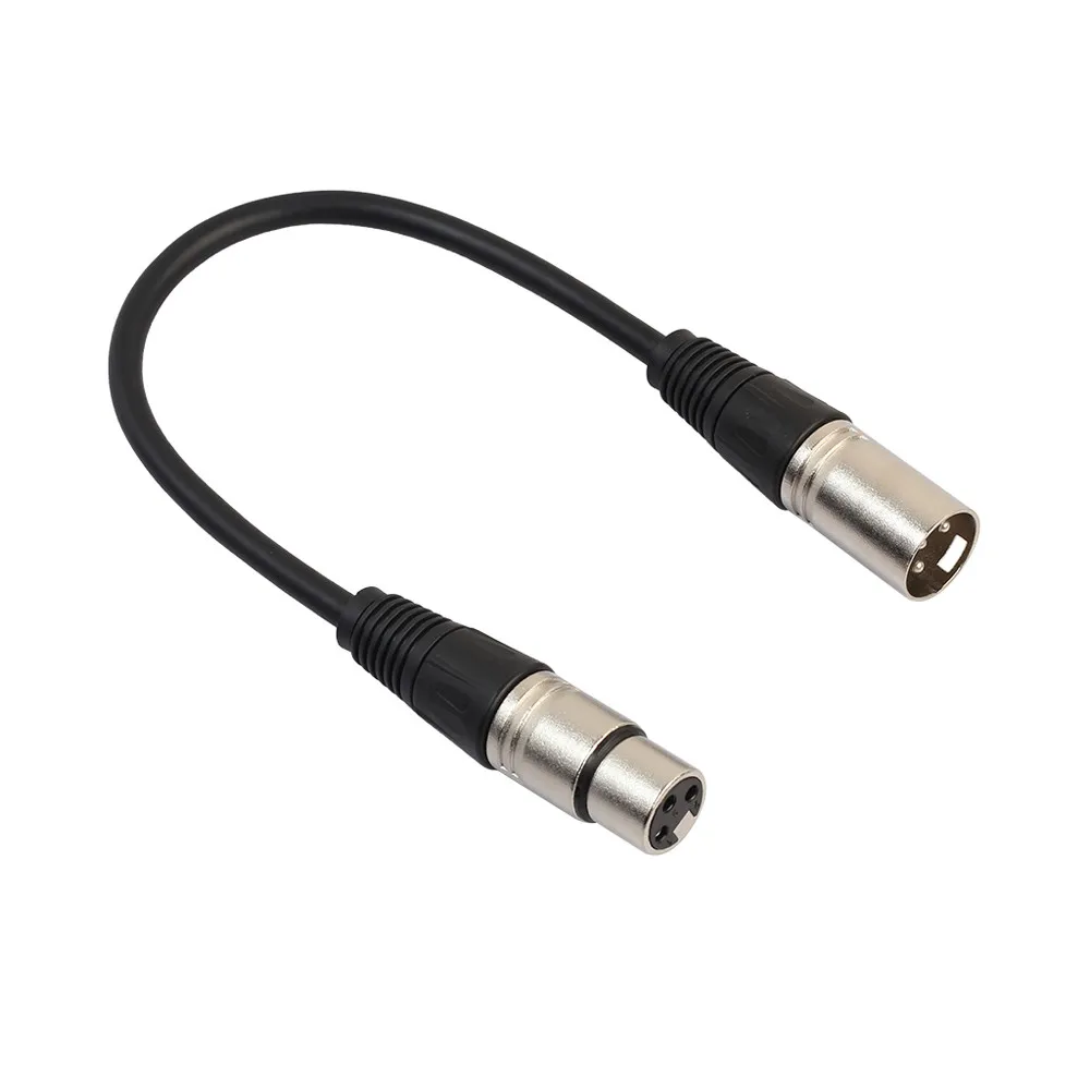 Male To Female Mic Audio Extension Cable Microphone Audio Connector Pin