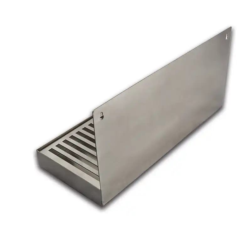 Draft Beer Wall Mount Drip Tray 304 Stainless Steel No Drain New for