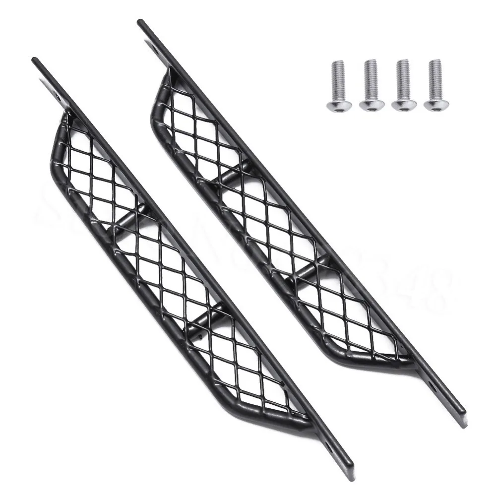 

1 Pair Metal Outer Side Pedal Parts for 1/10 Scale RC Rock Crawler Truck Car RC4WD D90 Defender Body Shell