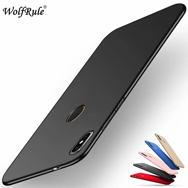 For Cover Xiaomi Redmi Note 5 Pro Case WolfRule Smooth Fitted Cases Slim PC Phone 5.99'' |