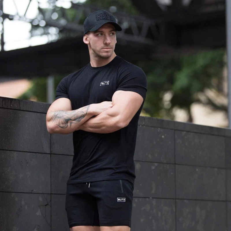 Gym clothing men's shorts Jogger sweatpants (11)