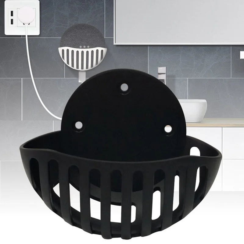 Для Google Home настенное крепление мини голосовой помощник компактное настенное крепление, Вешалка Подставка для кухни ванной спальни оптом