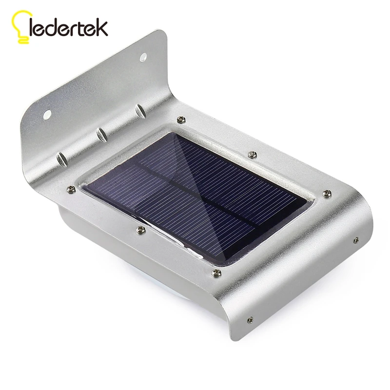 16 LED Outdoor Solar Led Light Wall Mount Security Lamp Super Bright Waterproof Light Motion Sensor Garden Patio Path Fence Lamp
