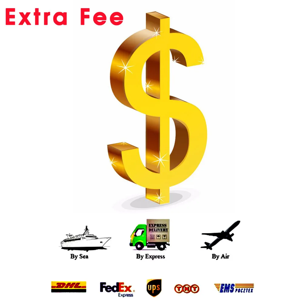 

Extra Fee/cost just for the balance of your order/shipping cost/customize fee
