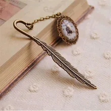 Романтичный Дизайн Ретро Винтажные из металлического сплава бронзовые в виде книжных закладок книга для документов Марка этикетка DIY подходит для подарка школы офиса Декор