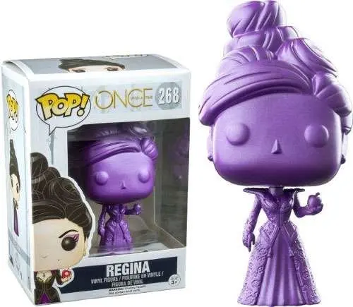 Эксклюзивная виниловая экшн-фигурка Funko pop Once Upon a Time-Реджа (металлик-фиолетовый)