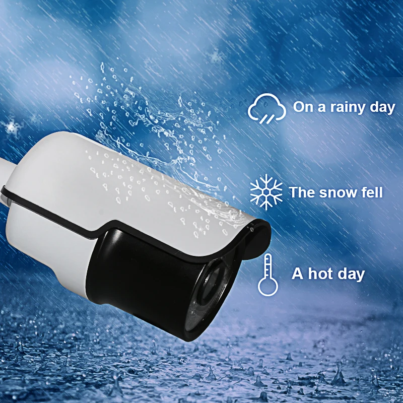 SUCAM Full HD 1080P Bullet 2MP IP Surveillance Camera Outdoor Motion Detection Alert ONVIF P2P Home Security Camera with 36 Leds 3