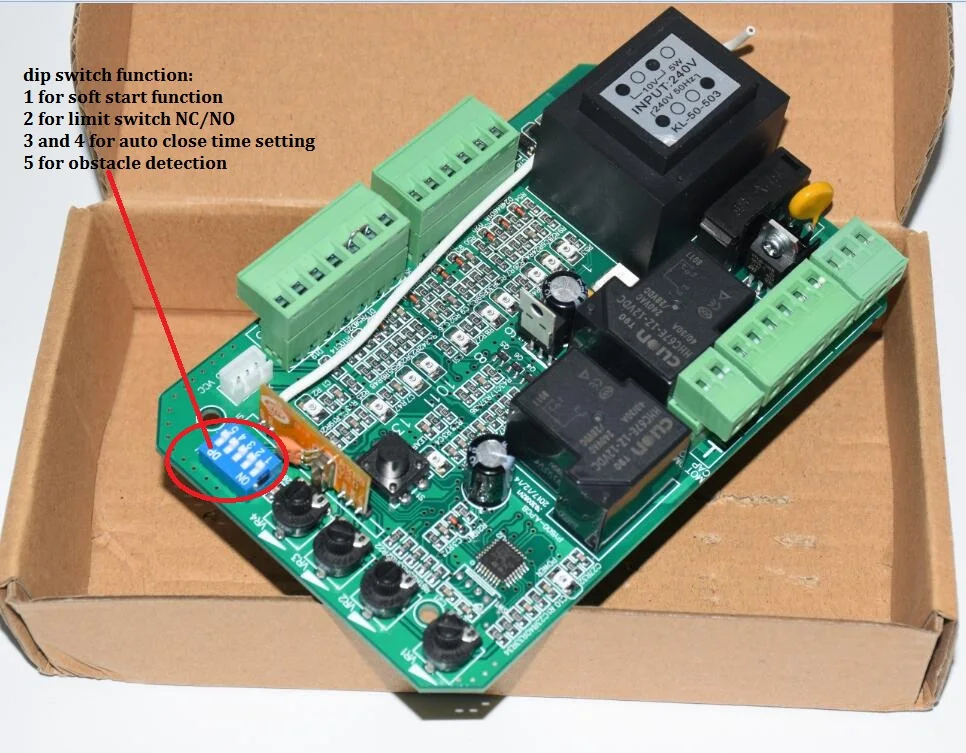Мотор монтажная плата контроллера электронные карты для открывающего механизма раздвижных ворот функцией плавного пуска пешеходный режим 110V или 220V