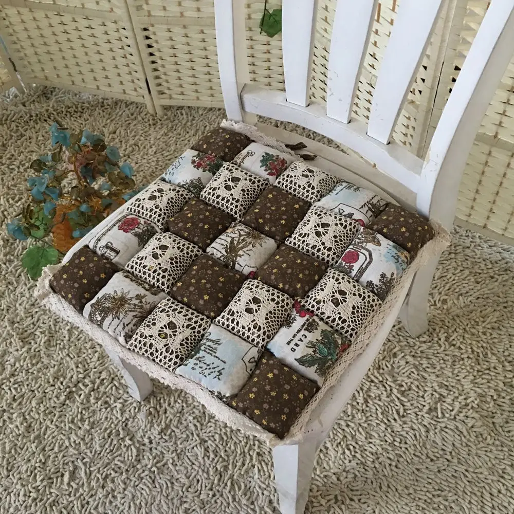 المنزل مكتب مريحة القطن وسادة مقعد الشتاء مكتب كرسي طويل الساق الخلفي وسادة مقعد أريكة وسادة الورك وسادة مقعد