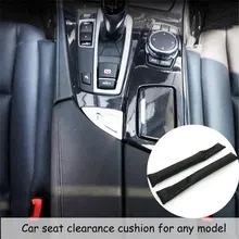 2 шт. для Audi A3 A4 A5 B8 A6 C6 из искусственной кожи, наполнитель для автомобильных сидений, мягкая подкладка, прокладка,, автомобильные аксессуары с логотипом QUATTRO