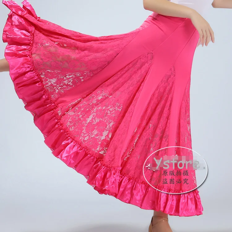 

Elegant Ballroom Dance Costumes Girls Performance Tango, Waltz Ballroom Dress Latin Dance Costumes For Women Flamenco Dresses