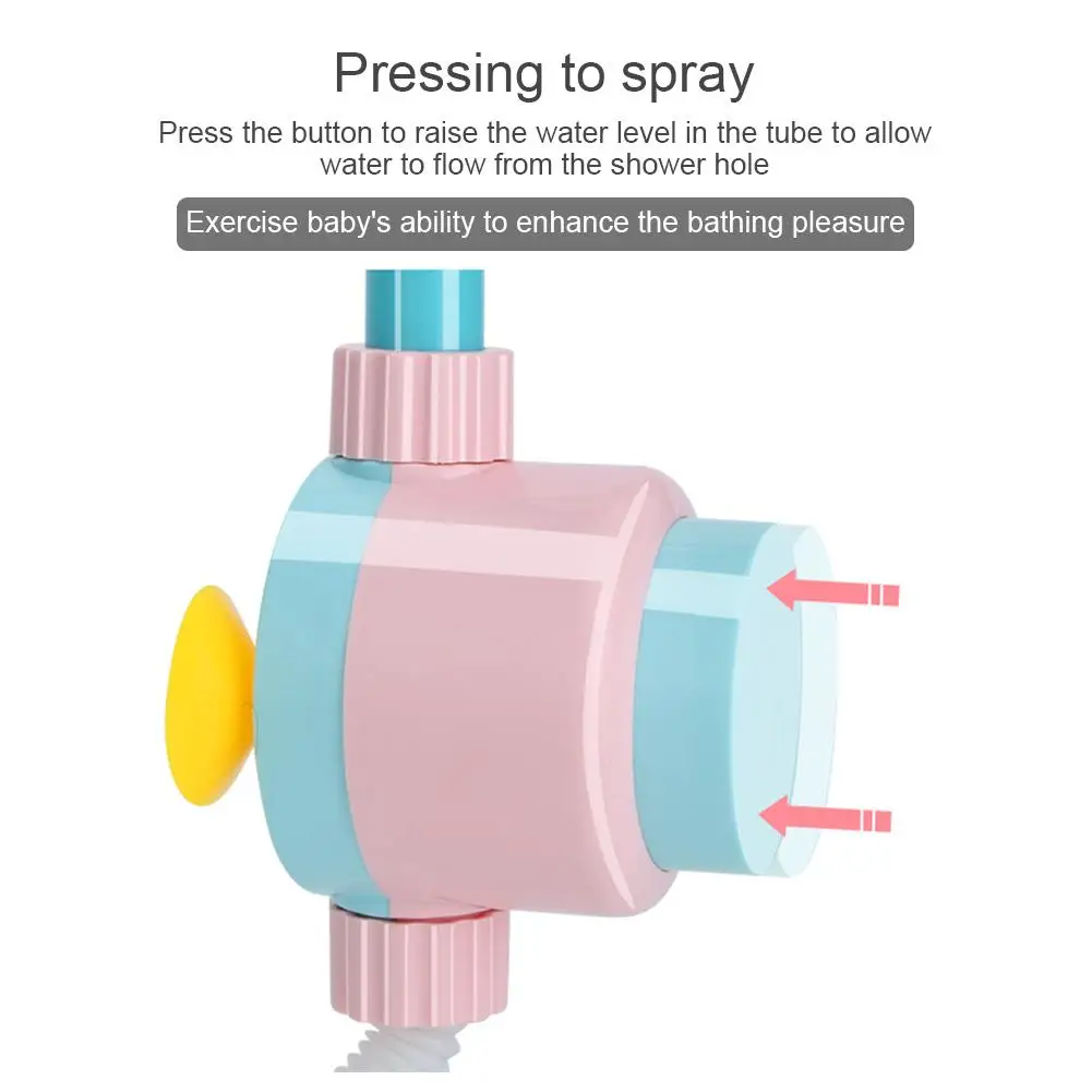 Детские игрушки для ванной, распылитель воды, душ подсолнуха, Детская ванна, игрушки, распылительный инструмент для воды