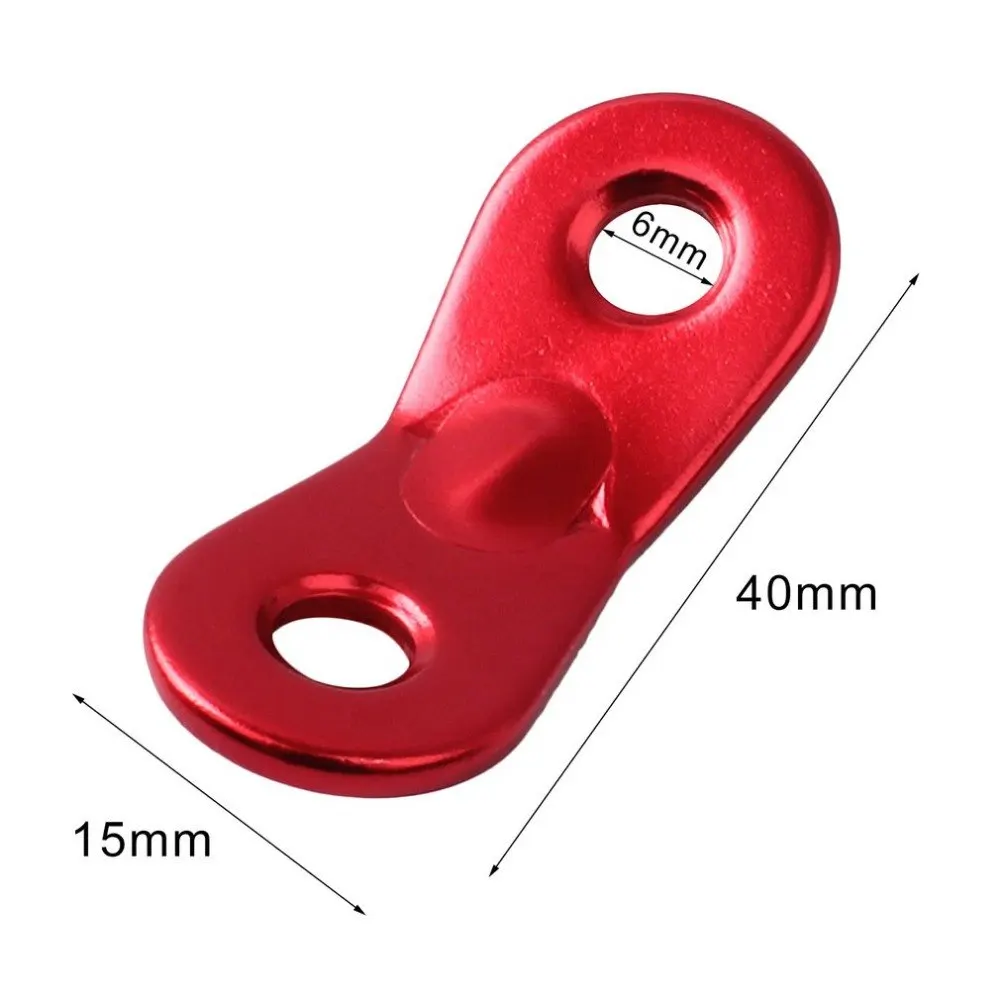 Outdoors Tent 8 Shape Rope Peanut Stopper Aluminium Alloy Buckle Parachute Cord Lock Toggle Tensioners Outdoor Camping