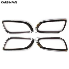 ABS дверной интерьер внутри дверная ручка чаша крышка отделка 4 шт./компл. для 2013 fiat Freemon