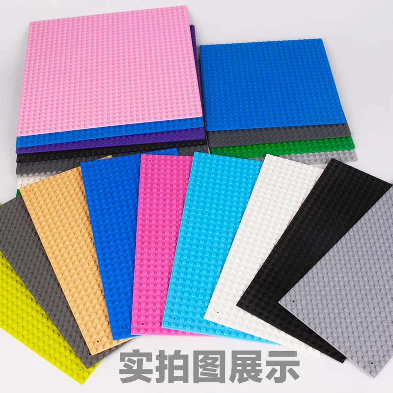 1pcs 16*32 Dots Base Plate for Small Bricks Baseplate Board DIY Building Blocks Toys For Children Compatible With LegoINGlys 1pcs 16*32 Dots Base Plate for Small Bricks Baseplate Board DIY Building Blocks Toys For Children Compatible With LegoINGlys