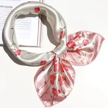

Soft Silk Square Scarf Scarves Business Suits Head Wrap Shawl Satin Stewardess