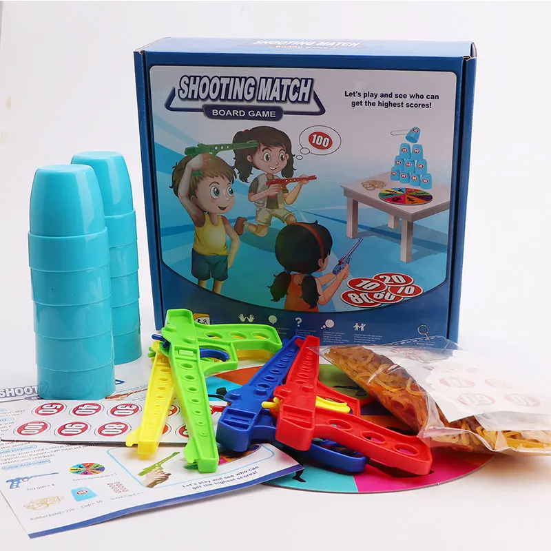 

Shooting match board game eyesight brainstorming children's puzzle parent-child fun interactive toys