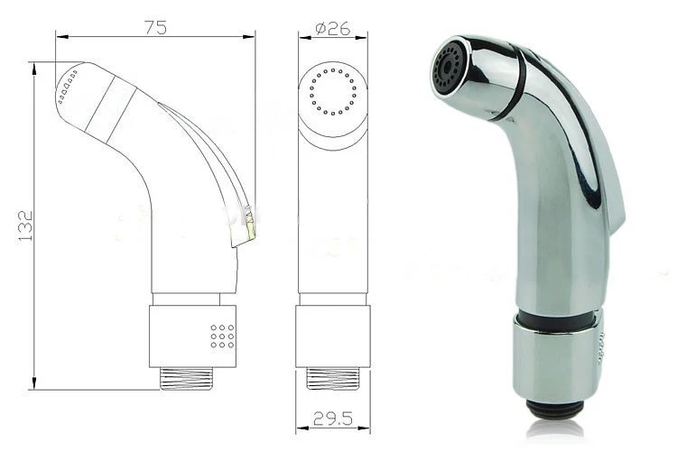 Enemator Anal Clean Enema Bidet Small Shower Head Vaginal Washing Unisex Private Parts Cleaning Anal Sex Toys Sex Products s0124 Enemator Anal Clean Enema Bidet Small Shower Head Vaginal Washing Unisex Private Parts Cleaning Anal Sex Toys Sex Products s0124