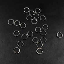 20 шт. разъемное рыболовное кольцо из нержавеющей стали, приманка, рыболовные аксессуары, не ржавеет в морской воде