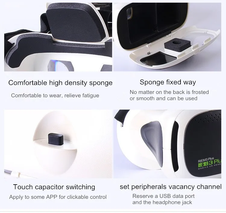 RITECH III + Virtual Reality 3D Glasses RIEM 3 Plus VR Headset Oculus Rift Google Cardboard 2 Goggles for 4.75.5-6 Smart Phone.jpg (19)