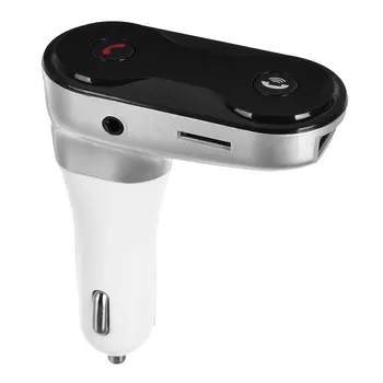 

C8 Portable Bluetooth Car Kit MP3 Player Handsfree FM Transmitter USB Charger Car bluetooth Transmitter FM Bluetooth C XM-131