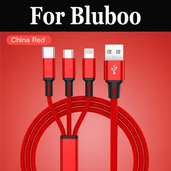 

3 in 1 USB Charger Cable Micro USB Type C For Bluboo Xfire 2 Dual Picasso Maya Maya Max Mini S1 S8 S8 Plus D1 D5 Pro S3