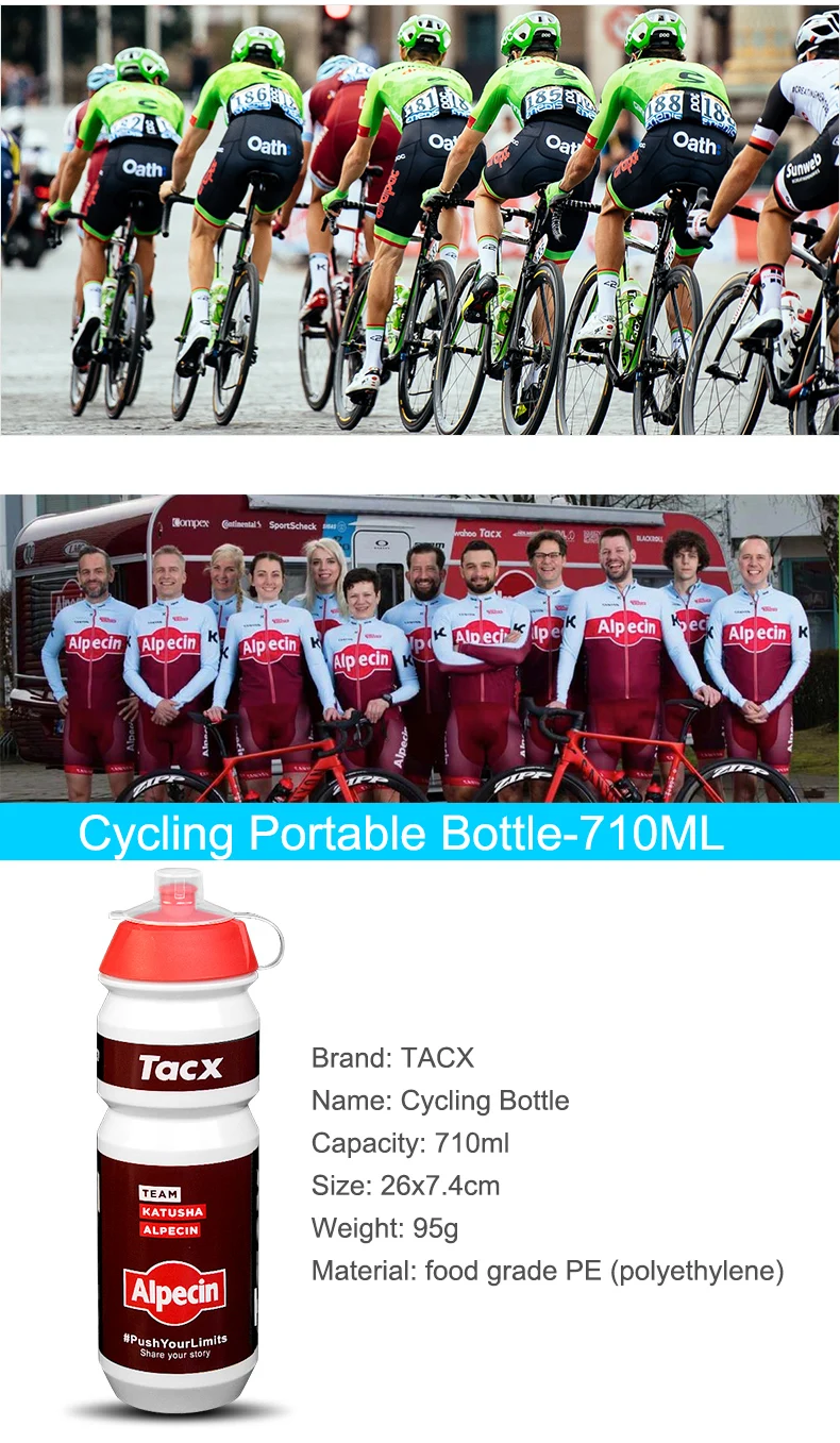 500 ML Cycling Bike Water Bottle Bicycle Portable Kettle Water Bottle Plastic Outdoor Sports Mountain Bike Drinkware