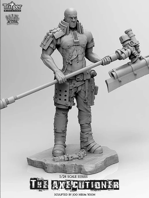 

[tuskmodel]resin bust unassembled resin model kits (incloud base)N75018