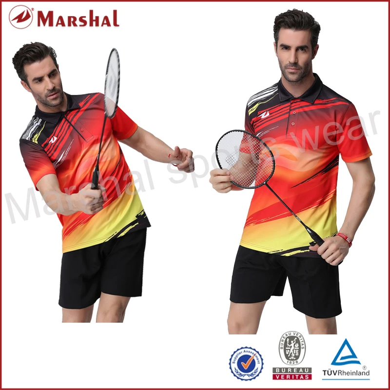 sublimation badminton jersey