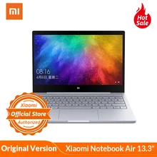 Xiaomi mi ноутбук Air 13," mi ноутбук Распознавание отпечатков пальцев i5-7200U Intel Core 8 Гб DDR4 256 Гб PCIe SSD Windows 10