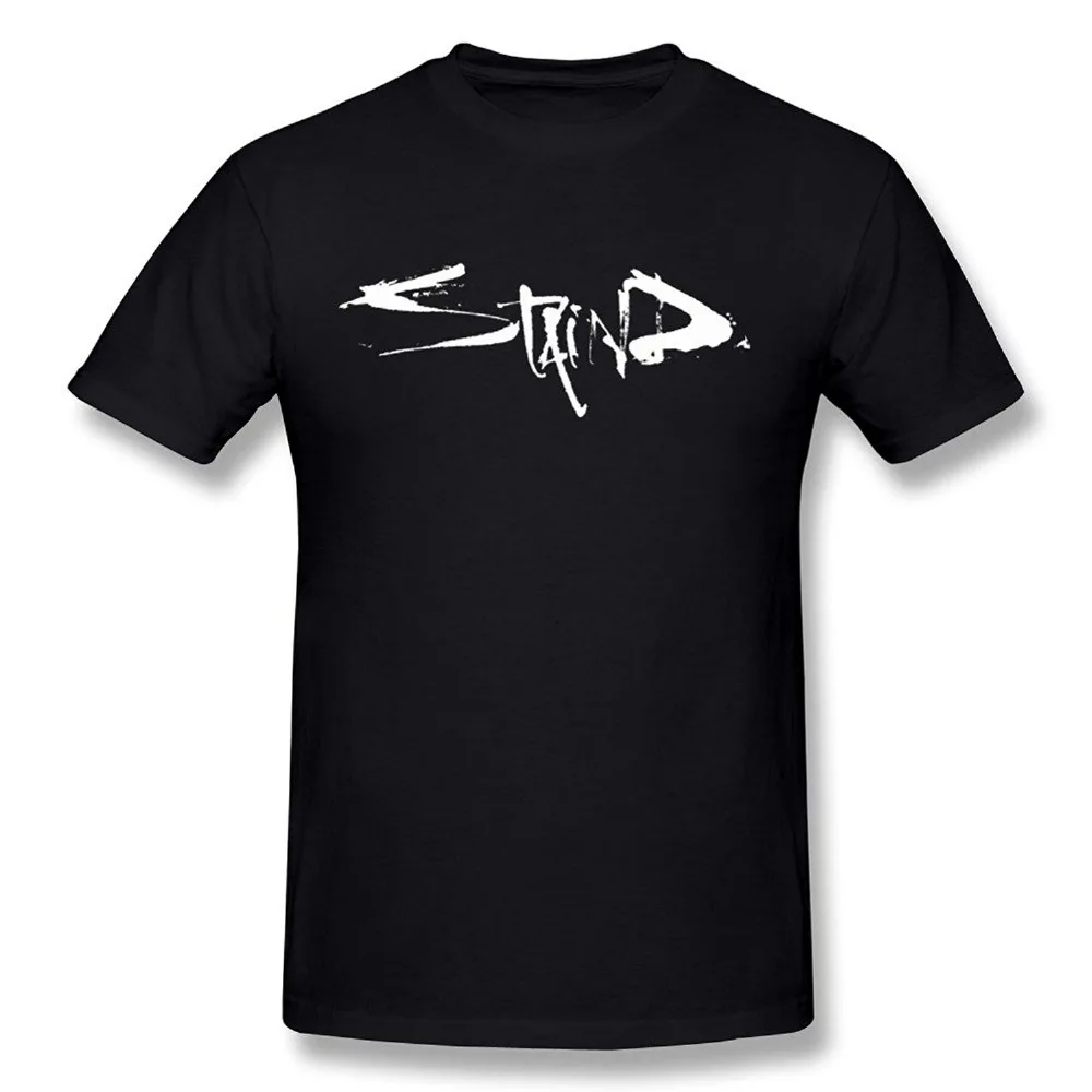 T Shirt Wholesale Funny Men O Neck Staind Band Logo Short Sleeve T Shirtin TShirts from Men's