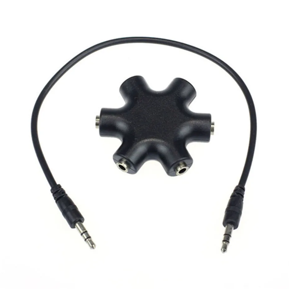 VOBERRY Popular Earphone Splitters 3.5mm Headphone Earphone dio