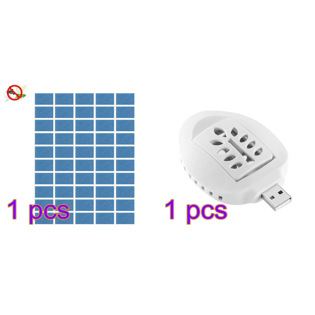 

1PC Portable Electric USB Mosquito Repellent Heater Anti Mosquito Killer Pest Fly Mosquito Repellent Tablet Bug Table Sleep