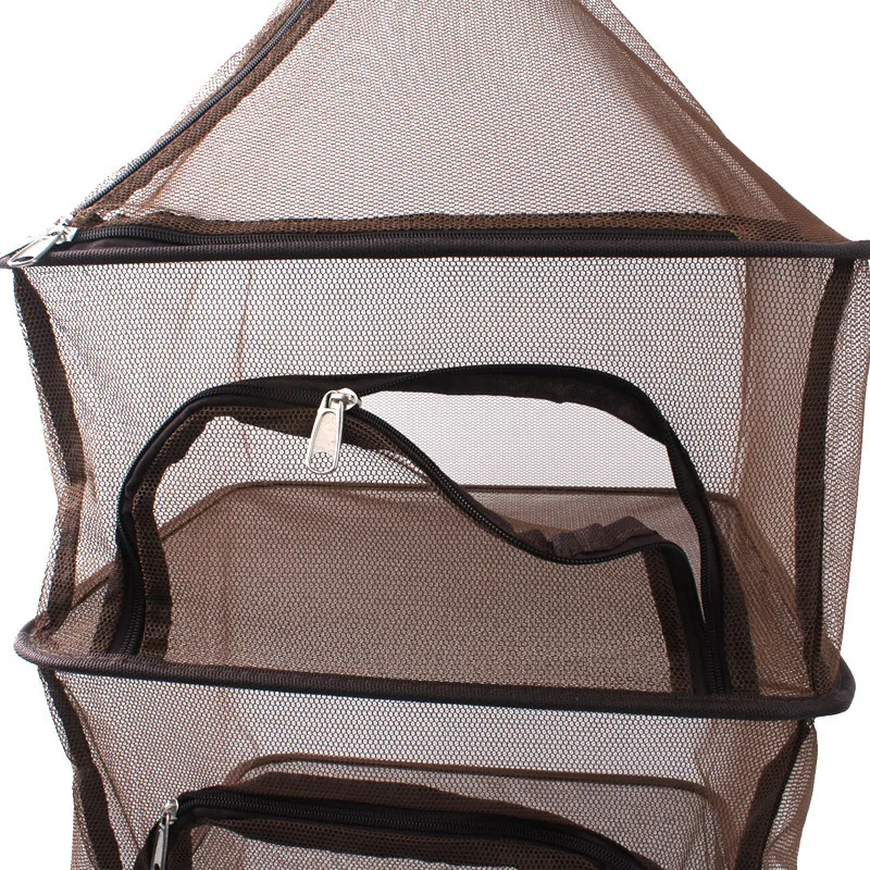 Red de secado plegable para Camping malla colgante portátil para tazón taza tenedor alimentos plato al aire libre barbacoa estante cesta de almacenamiento vajilla