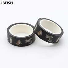 JBFISH cat washi tape scrapbooking planner masking tape adhesive tape 8053