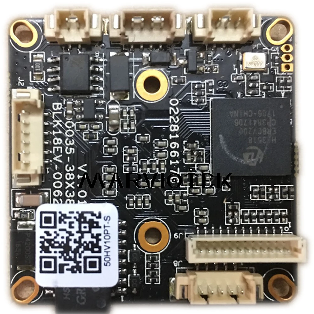 1mp surveillance 720P cctv ip camera hi3518 module Onvif protocol mini kamera Module Cloud Function P2P camera mainboard 3838MM (6)