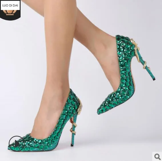 pumps with bling