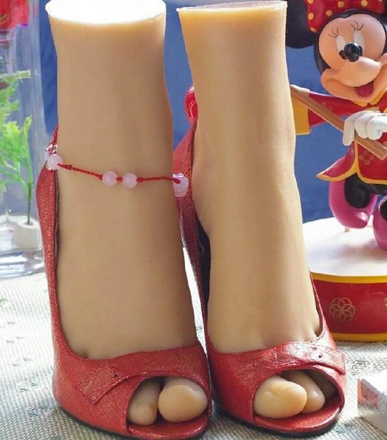 Disney Foot Fetish Porn - Silicone feet sex toy foot fetish toys porn real skin sex dolls doll rubber  solid realistic for male sex machines - AliExpress