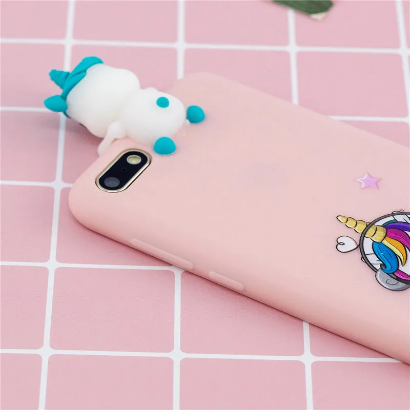 Honor 7A 8A Silicone Case on sFor Huawei honor 7A DUA-L22 Case for Huawei Y5 Prime 2018 Y6 Prime 2019 Cover 3D Soft Phone Cases cute phone cases huawei