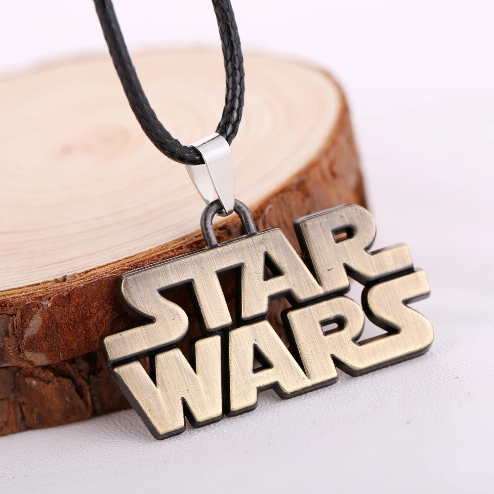 2016 Star wars Necklace Chains Charm Bronze Necklace Metal Pendants