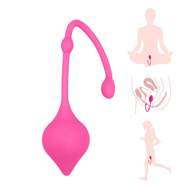 Palline Di Kegel In Silicone Medico Vibratore Vaginale Giocattoli Del Sesso Palla Della Vagina Stringere Aiuto Amore Palla Di Geisha Ben Wa Prodotti D