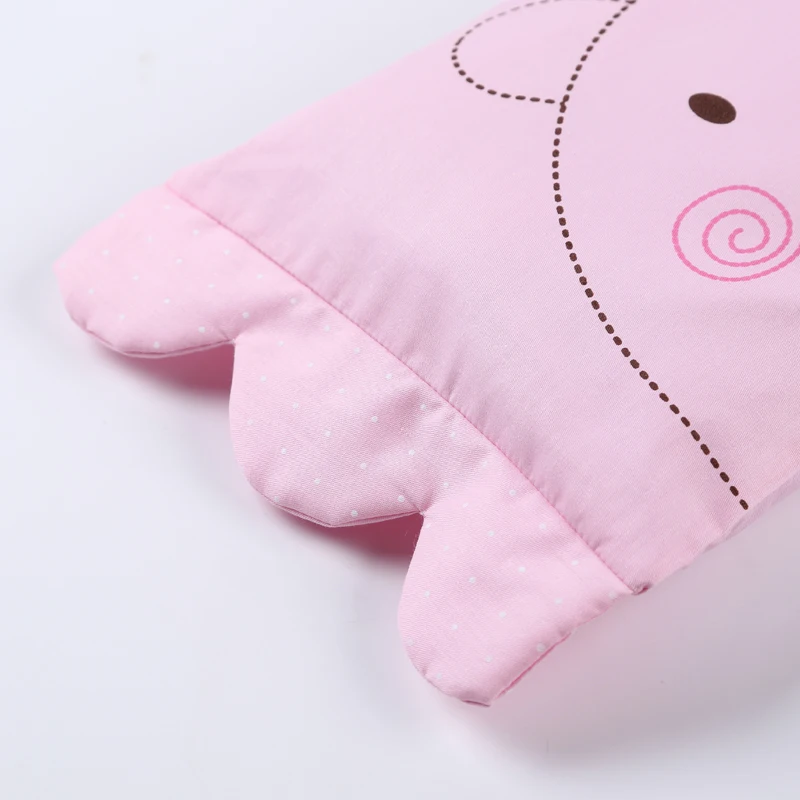 Bebê Recém-nascido Travesseiro Infantil Adorável Urso Caráter Macio Retângulo Travesseiros Criança Algodão Pescoço Proteção Choro Salgueiro 0-4year 9 Travesseiro