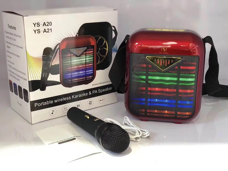 portable wireless karaoke & pa speaker