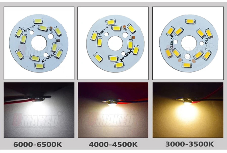 Полная мощность 5 Вт 40 мм SMD5730 яркость SMD светильник, 550lm светодиодный светильник Панель для pcb для потолка с светодиодный