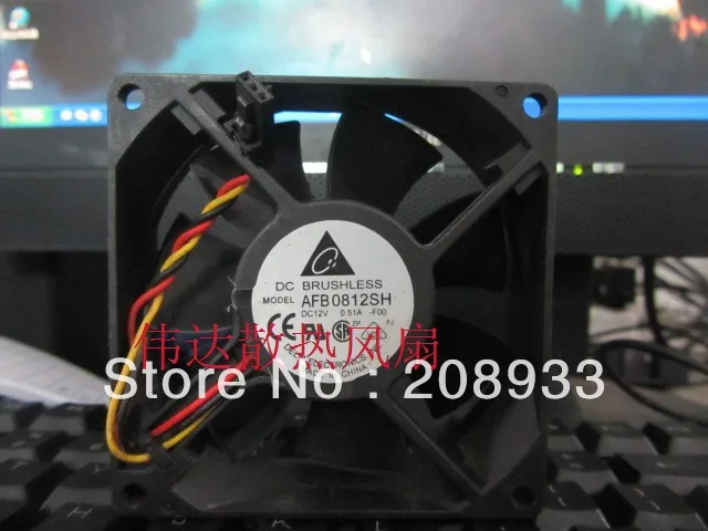 Двухшаровой вентилятор для сервера Delta 8025 12 В а AFB0812SH | Компьютеры и офис