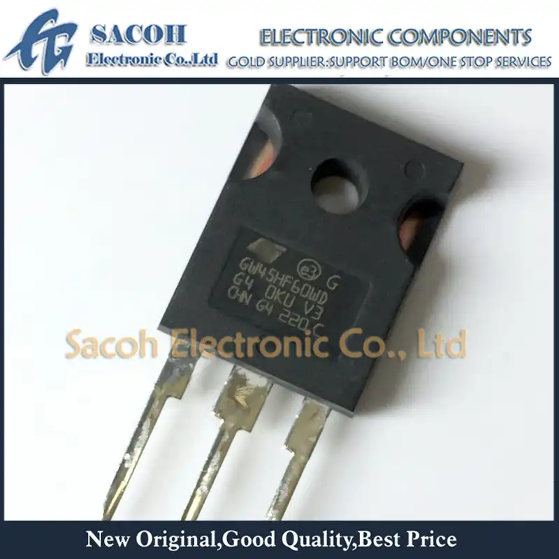 Generic 10Pcs STP6N120K3 6N120K3 STP6N95K5 STF6N95K5 6N95K5 TO-220/TO-220F 6A 1200V N-ch Power MOSFET Generic 10Pcs STP6N120K3 6N120K3 STP6N95K5 STF6N95K5 6N95K5 TO-220/TO-220F 6A 1200V N-ch Power MOSFET