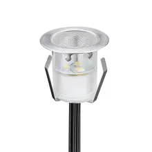 10 шт. открытый светодиодный сад настенный светильник для дома пейзаж путь задние габаритные огни 12В IP67 304 Нержавеющая сталь светодиодный осветительный