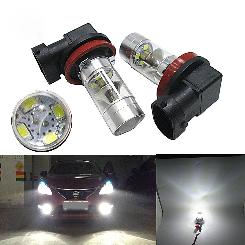 2 шт. Автомобильные светодиодные лампы H4 H7 H8 H11 HB3/9005 9006/HB4 1156 1157|1157 led|led h4h11 led |