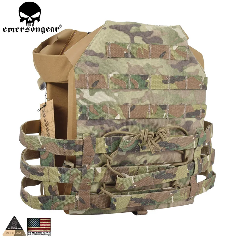 Emersongear Тактический Жилет Molle СКП жилет airosft Пейнтбол Молл с груди защитная